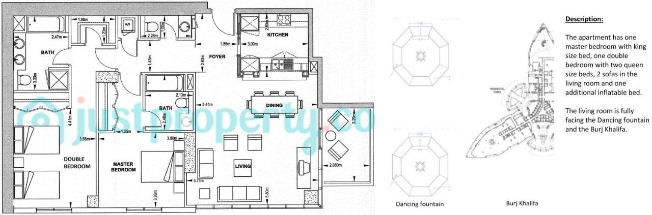 Elite Royal Apartment Дубай Екстериор снимка